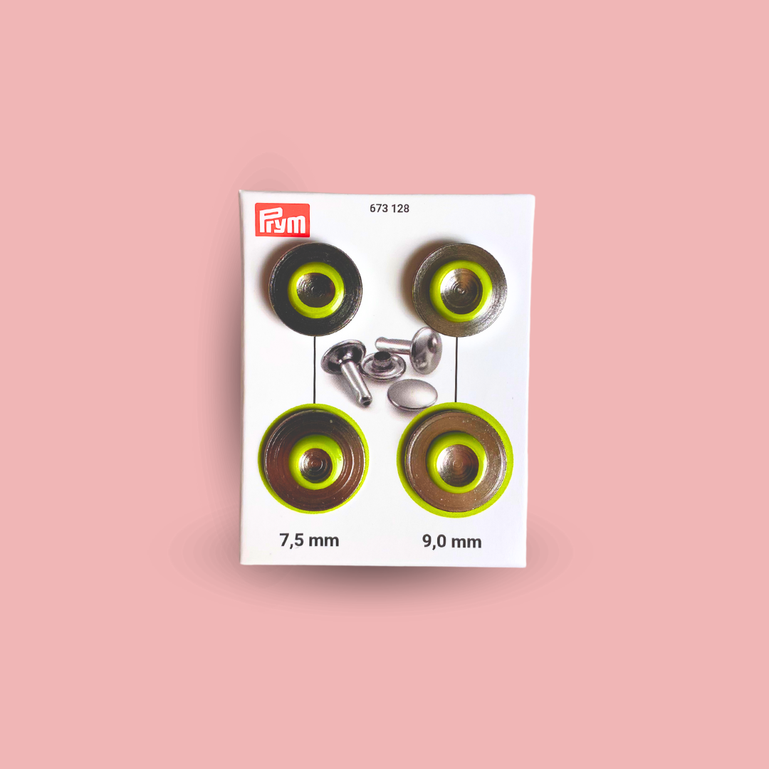 Prym Einsätze für Hohlnieten 7,5mm + 9mm, für Variozange oder Vario Creative Tool