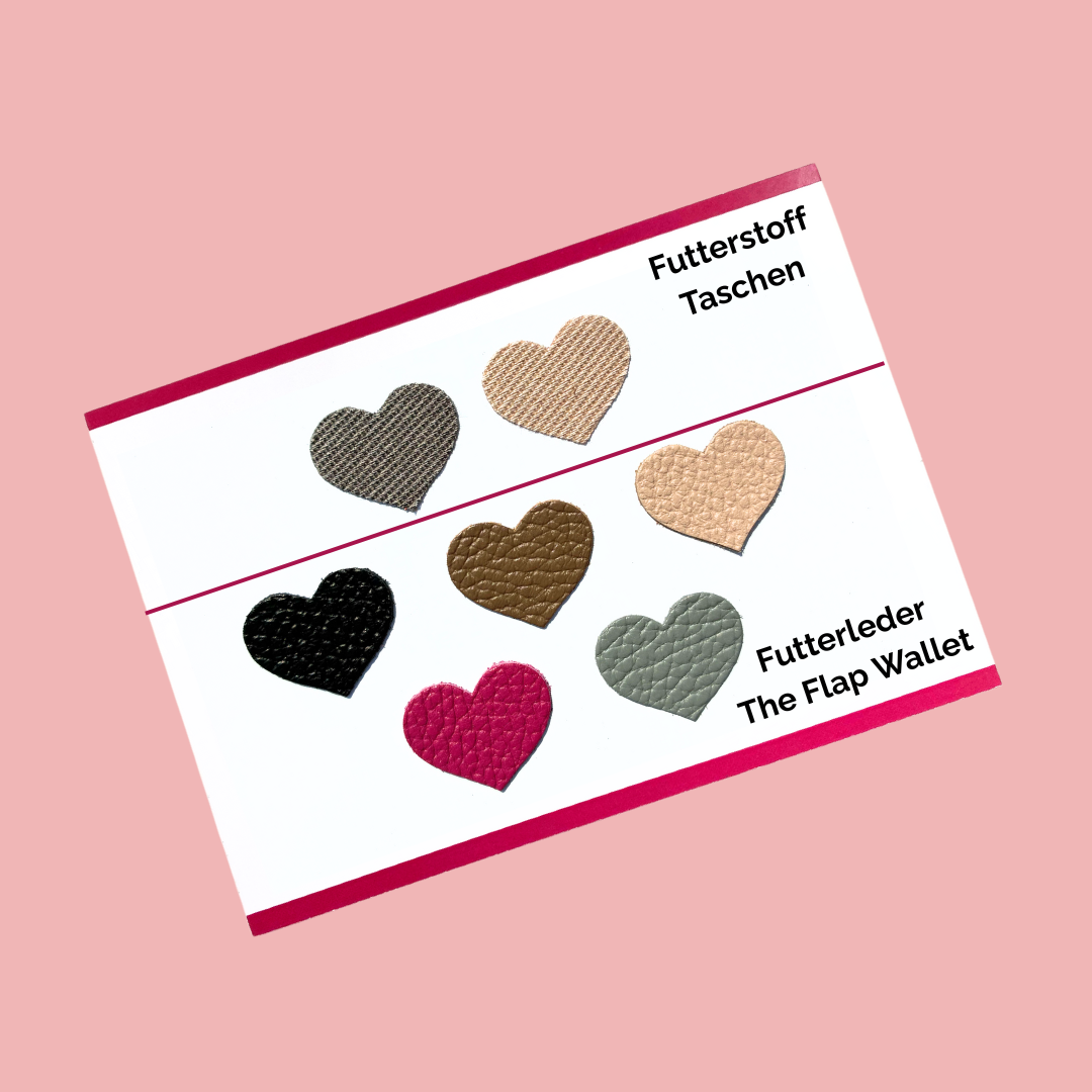 Sample fan for leather sample