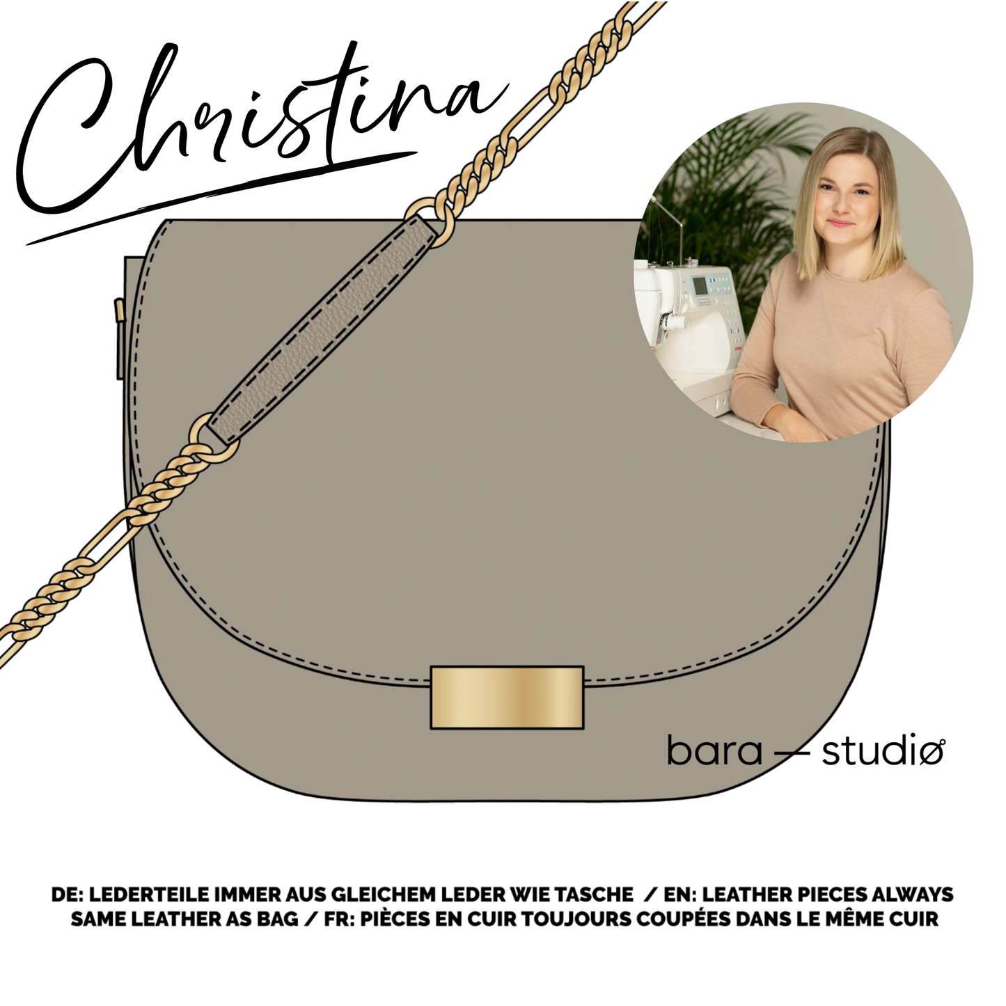 DIY-Box: The Modern Saddle – Light Taupe Smooth