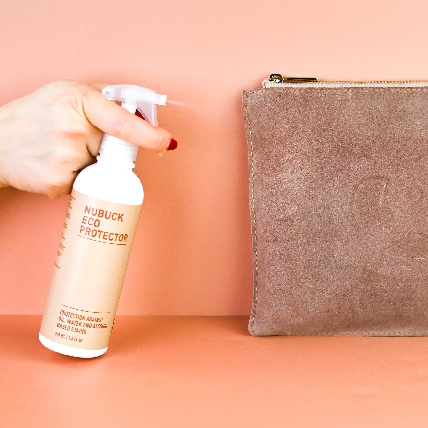 Spray imperméabilisant pour cuir nubuck et velours