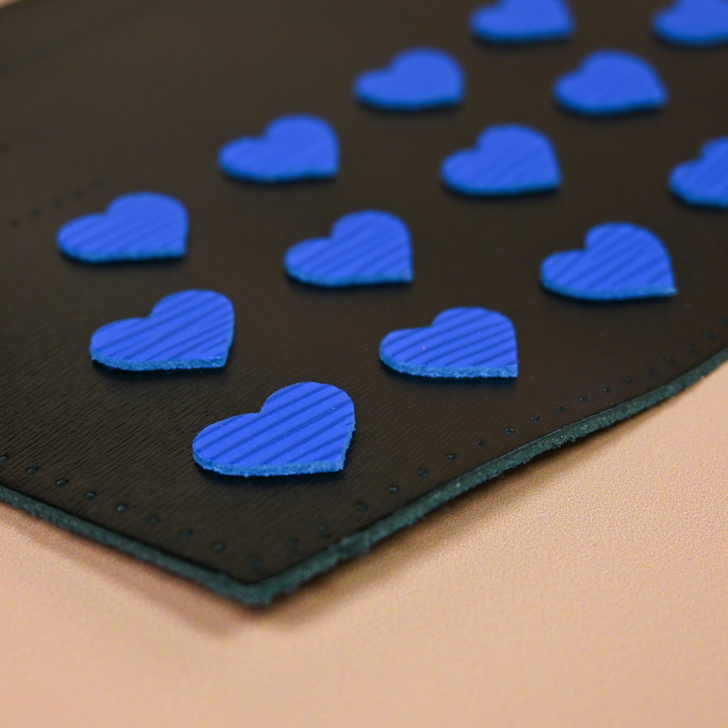 Taschenpatches Herzchen, 18er-Set