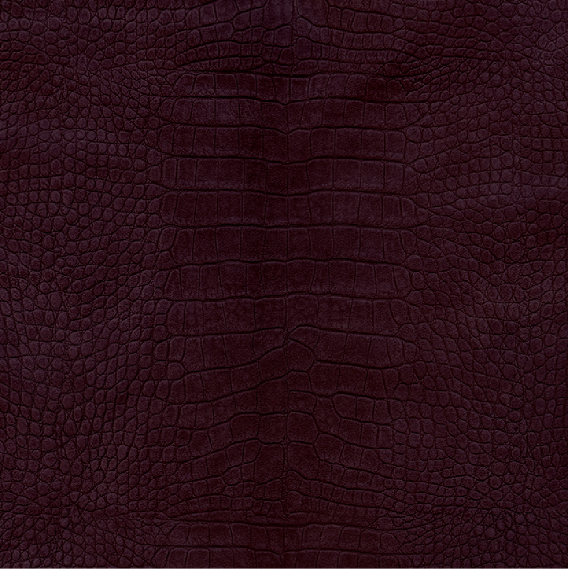 Aubergine Gams Velours Croco