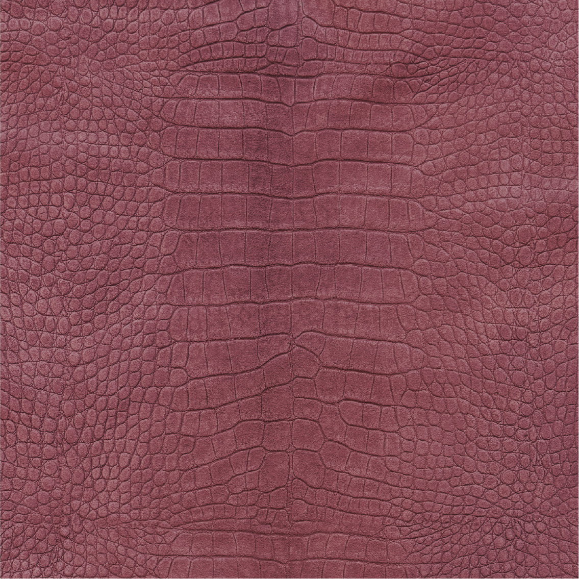 Vintage Red Gams Velours Croco