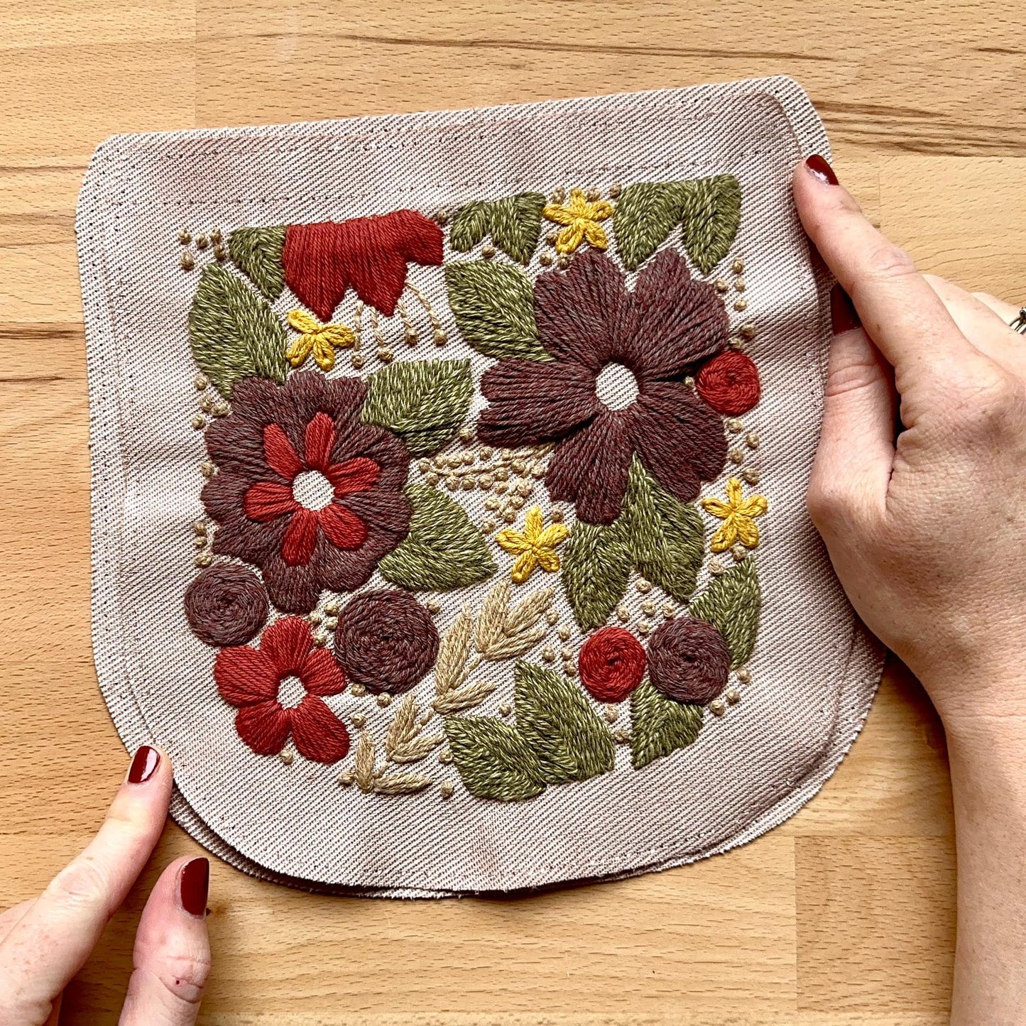Lieselou Stickvlies & Anleitung für Saddle Bag Klappe