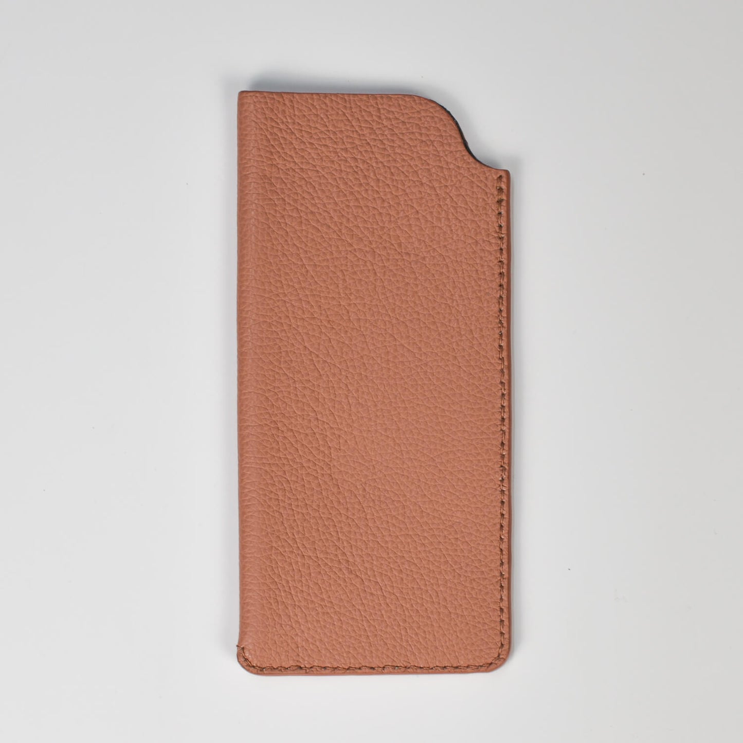 Glasses case in the same leather color