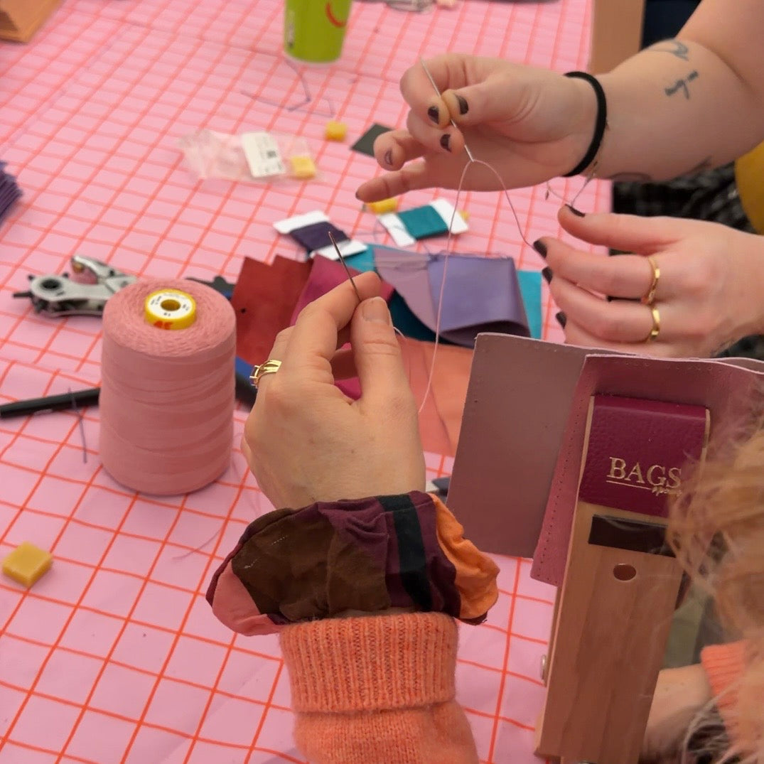 Creativa Messe Dortmund: Workshop Lederetui nähen