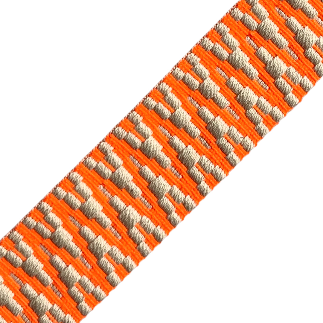 Neon orange natural spikes