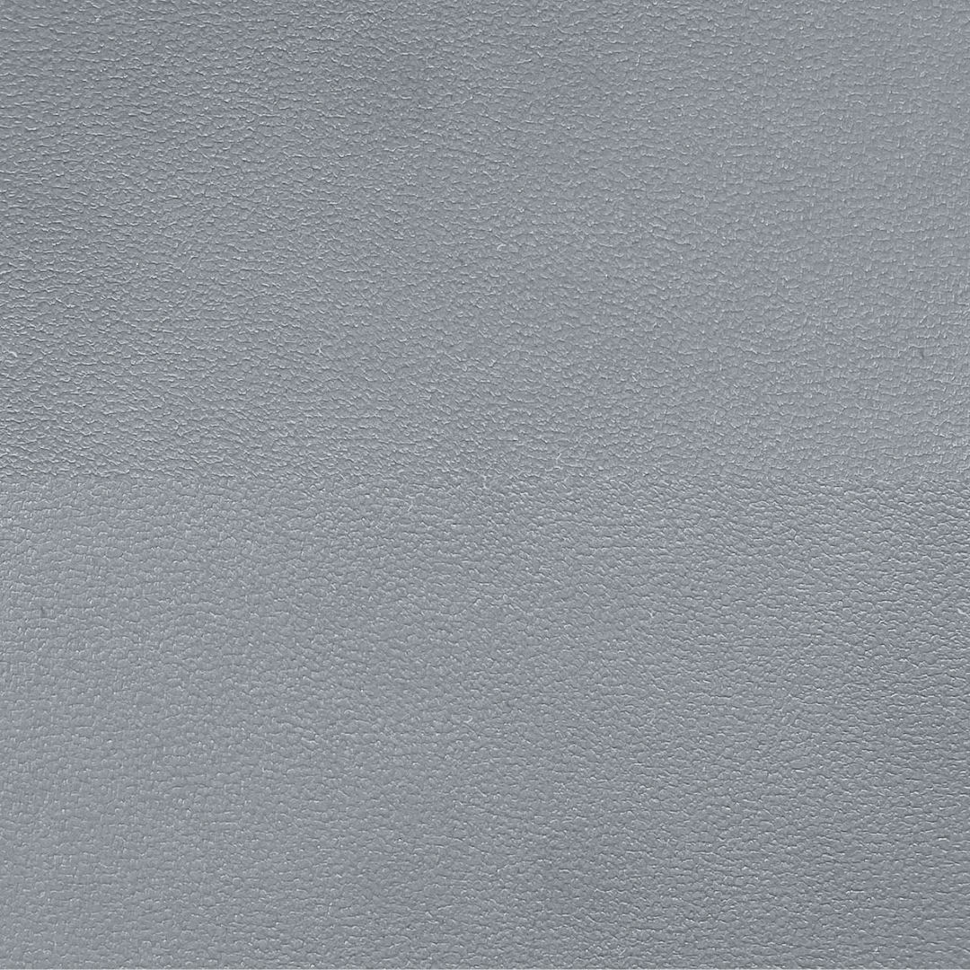 Sangle en cuir courte Shiny Grey