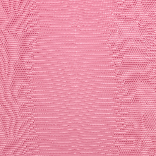 Sangle en cuir courte Lizard Bright Rose