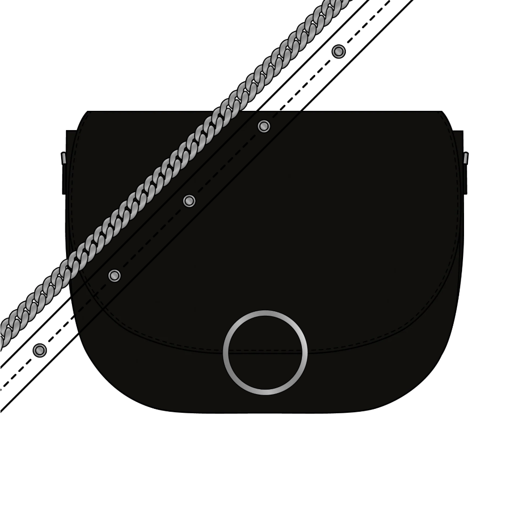 DIY-Box: The Modern Saddle - Black Smooth inkl. Trapunto-Set