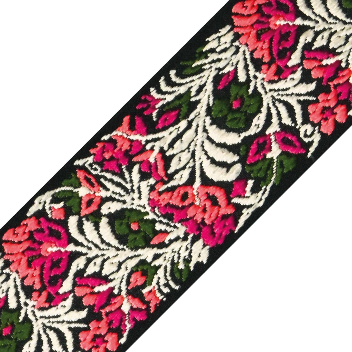 Floral Rose Blanc Vert
