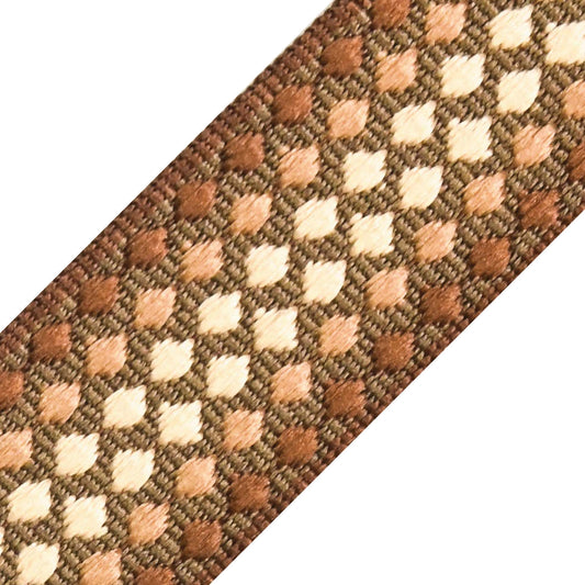 Tissé Cognac Naturel Marron