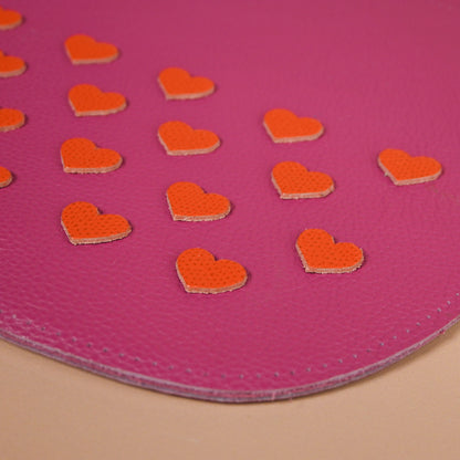 Applique Cœur, set de 18 pièces