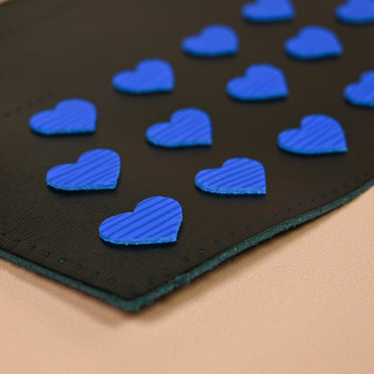 Applique Cœur, set de 18 pièces