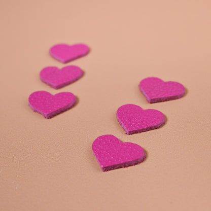 Applique Cœur, set de 18 pièces