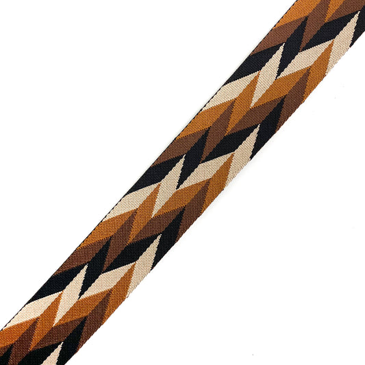 Motif de ceinture Statement tons bruns