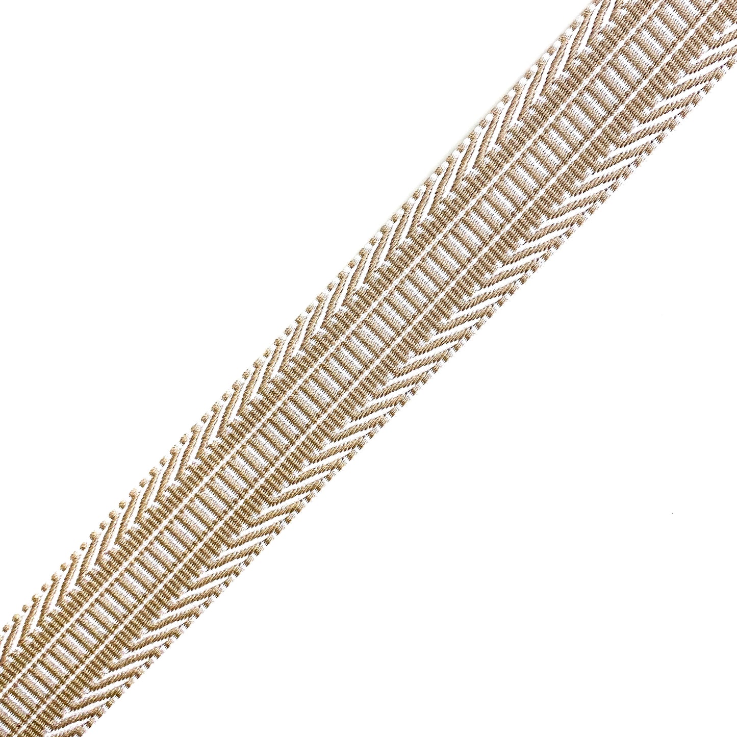 Motif de ceinture Statement blanc taupe