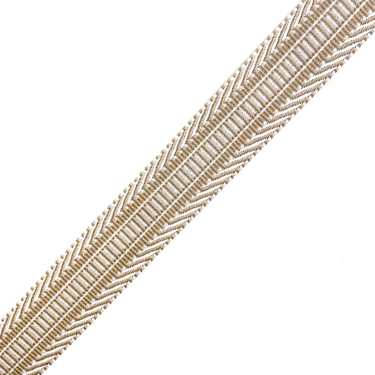 Motif de ceinture Statement blanc taupe