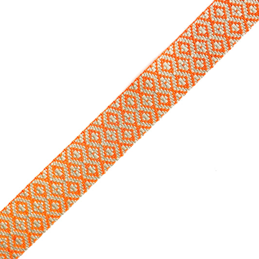Motif de ceinture orange