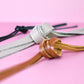 Leather straps set of 3
