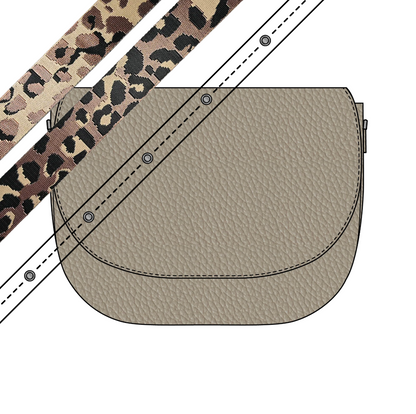 DIY-Box: The Modern Saddle - Light Taupe Grain