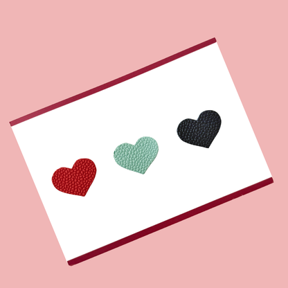 Sample fan for leather sample