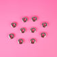 Eyelets for screwing, set of 10
