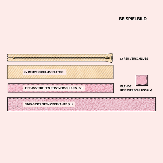 Lining set for "The Flap Wallet"