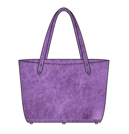 DIY-Box: The Perfect Tote – Metallic Used Purple
