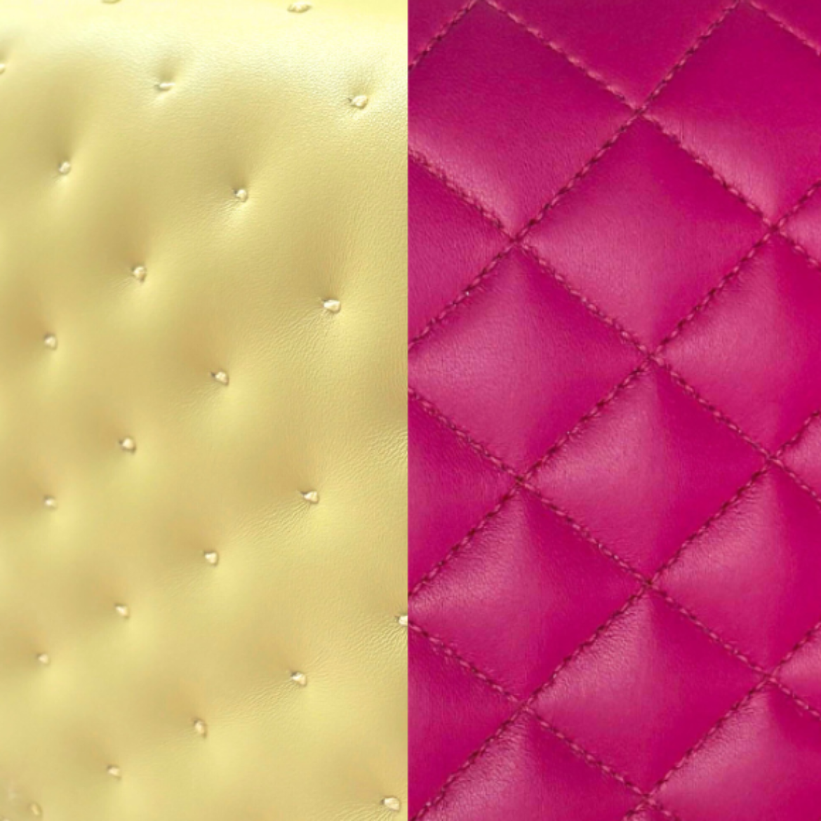 Polster Crossbody Klappe Eckig inkl. Stylefix und 20m Garn