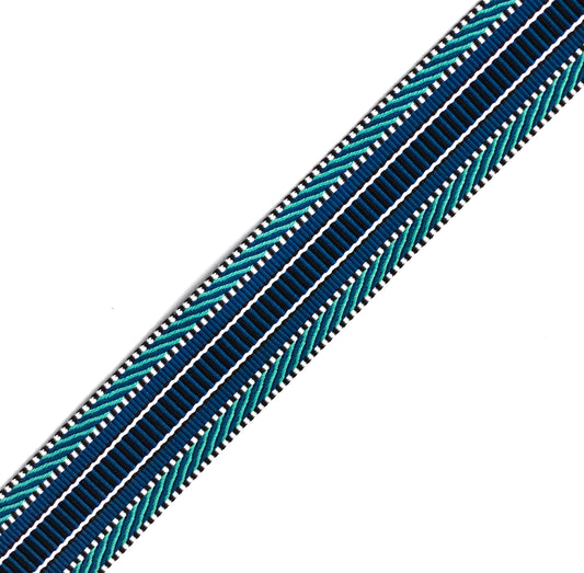 Échantillon Bleu Pétrole Blanc Noir