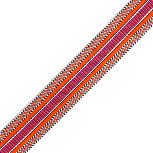 Pattern Orange Purple Blue